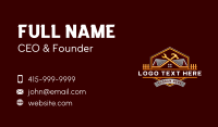 Construction Realty Remodel  Business Card