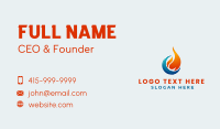 Heat Business Card example 3