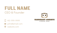 Cute Owl Bird Business Card