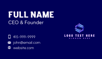 Digital Software Developer Business Card Design