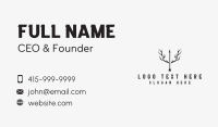 Psychology Antler Arrow Business Card