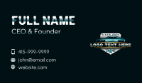 Automotive Garage Mechanic Business Card