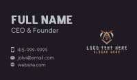 Grim Reaper Mascot Business Card