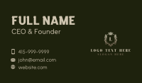 Royal Monarchy Event Business Card