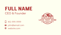 Hammer Renovation Builder Business Card