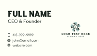 Natural Leaf Garden Business Card