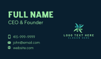 People Team Organization Business Card Design