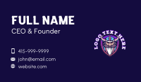 Viking Esports Gaming Business Card