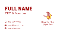 Chicken Noodle Restaurant Business Card