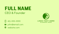 Green Eagle  Circle Business Card