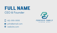 Generic Company Letter F & F Business Card Image Preview