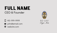Nocturnal Owl Bird  Business Card