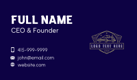 Automotive Car Garage  Business Card