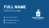 Home Liquid Sanitizer Business Card