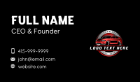 Car Detailing Racing Business Card