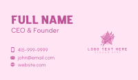 Yarn Star Crochet Business Card