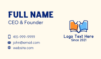 Online Course Business Card example 3