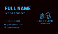 Motorcycle Business Card example 2