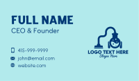 Wet Business Card example 3