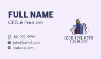 High Rise City Building  Business Card