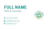 Community People Organization Business Card