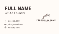 Roof Home Improvement Business Card Image Preview