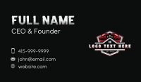 Construction Hammer Repair Business Card