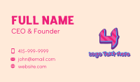 Pop Culture Business Card example 1
