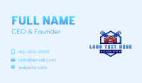 Auto Garage Mechanic Business Card