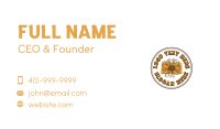 Sunflower Floral Kansas Business Card Design