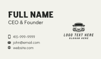 Motorsport Business Card example 2