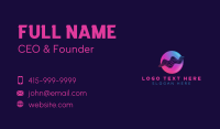 Sound Audio Wave Business Card