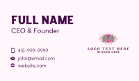 Filipino Floral Fiesta Business Card