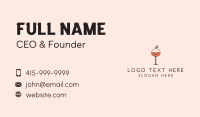 Cocktail Business Card example 3