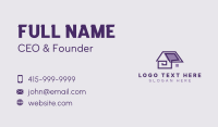 Roofer Business Card example 3