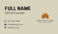 Camp Business Card example 1