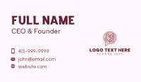 Mental Health Retreat Business Card