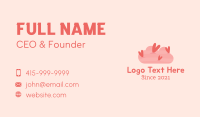 Online Dating Site Business Card example 4