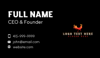 Grill Flame Chicken Business Card