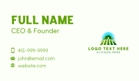 Greenhouse Gardening  Landscaping Business Card