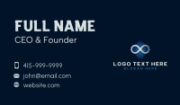 Business Infinity Symbol Business Card