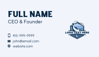 Hexagon Marine Fishing Business Card Design