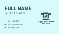 Camera Filter Business Card example 1