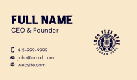 Microphone Radio Podcast Business Card