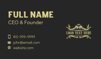 Royal Stylish Shield Business Card