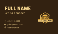 Car Garage Dealer Business Card