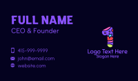 Event Celebration Business Card example 1