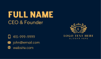 Royal Wing Crown Business Card