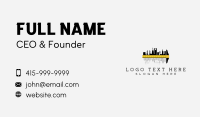 Architectural City Ruler Business Card Design