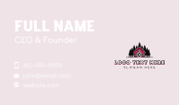Forest Barn House Business Card Design